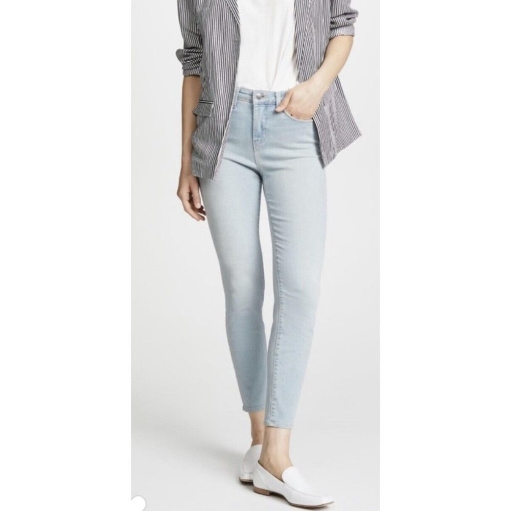 Lagence Margot High‎ Rise Skinny jeans light wash Powder color sz 33